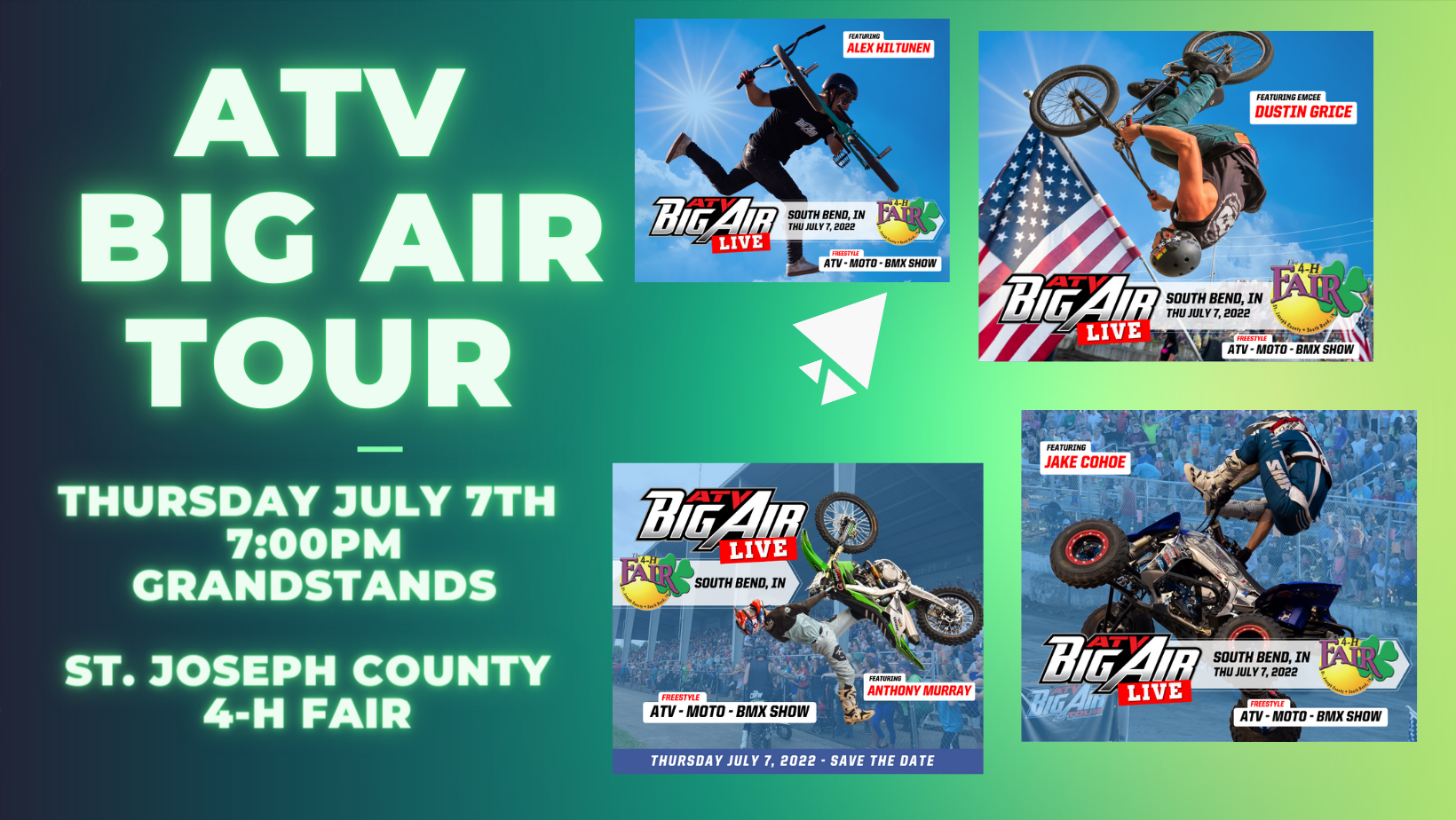 Atv big air tour