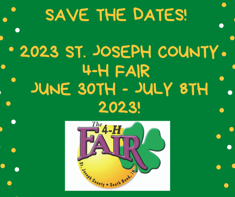 Home Page St. Joseph County 4H Fair